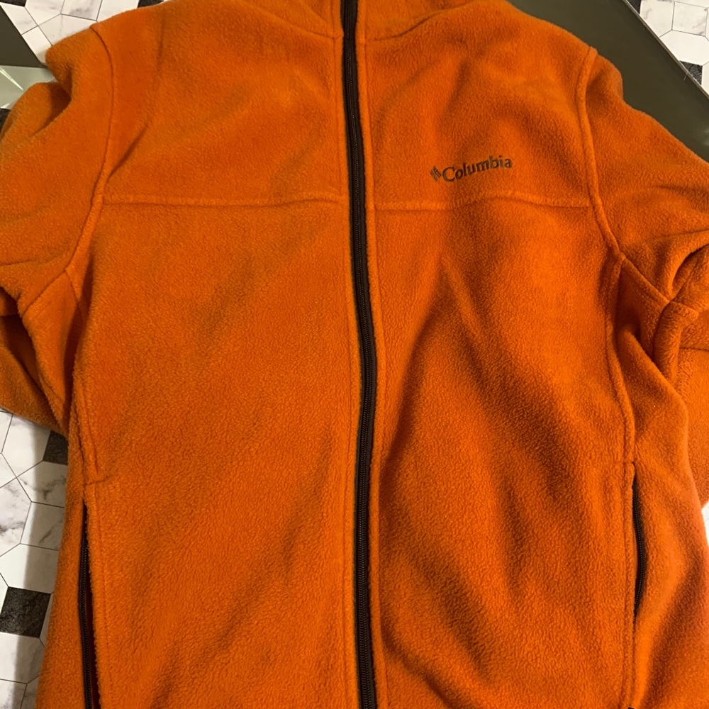 Men Columbia Suave Fleece Jacket Size M!